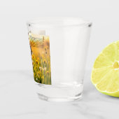 Glücklicher Hasenfuß Schnapsglas (Rechts)
