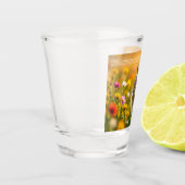 Glücklicher Hasenfuß Schnapsglas (Links)