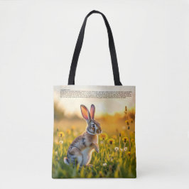 Glücklicher Hasenfuß Tasche