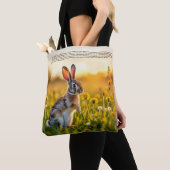 Glücklicher Hasenfuß Tasche (Von Nahem)