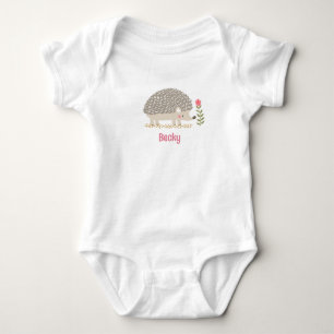 Glücklicher Hedgie Baby Strampler