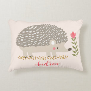Glücklicher Hedgie  Dekokissen