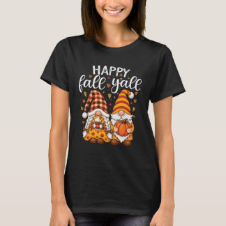 Glücklicher Herbst euch alle Süßes Gnom-Paar T-Shirt