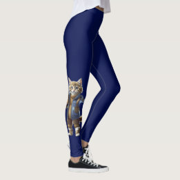 Glücklicher Herbst euch allen Katzenleggings Leggings