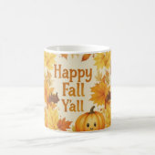 Glücklicher Herbst für Euch Tasse (Mittel)