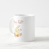 Glücklicher Herbst-Kaffeebecher-Tasse Kaffeetasse (Vorderseite Links)