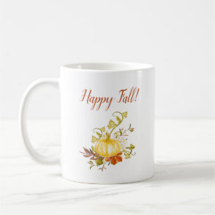Glücklicher Herbst-Kaffeebecher-Tasse Kaffeetasse