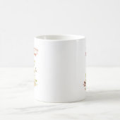 Glücklicher Herbst Kaffeetasse Becher Herbst Kürbi (Mittel)