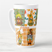 glücklicher Herbst Milchtasse (Linke Ecke)