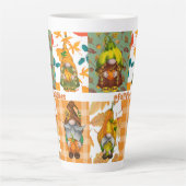 glücklicher Herbst Milchtasse (Vorderseite)
