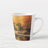 Glücklicher Herbst Yall Latte Tasse (Rechts)