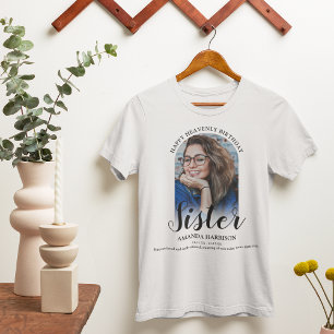 Glücklicher himmlischer Geburtstag   Foto-Erinneru T-Shirt
