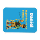 Glücklicher Hitzewellen-Geburtstag Bleib cool Magnet (Horizontal)