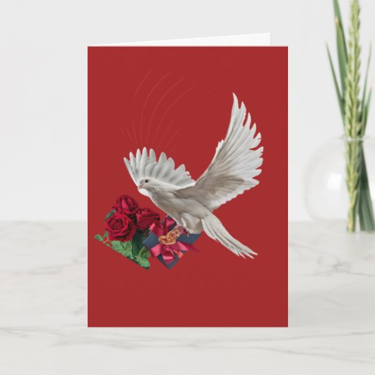 Glücklicher Hochzeitstag Gruß Karte (Vorderseite)