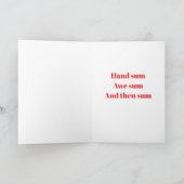 Glücklicher Hochzeitstag Karte (Innenseite)