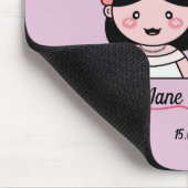 Glücklicher Hochzeitstag Mousepad (Ecke)