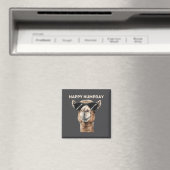 Glücklicher Höckertag Kamel Lustiger Mittewoche Mo Magnet (In Situ (Geschirrspüler))