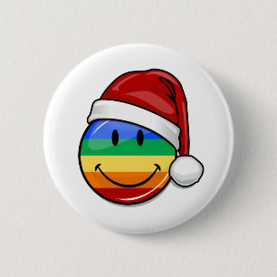 Glücklicher homosexueller Lgbt Button