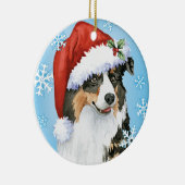 Glücklicher Howliday Australier Keramikornament (Rechts)