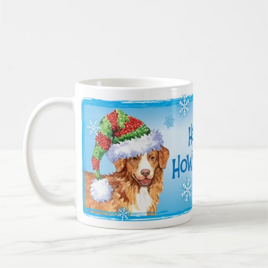Glücklicher Howliday Toller Kaffeetasse (Links)