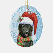 Glücklicher Howlidays Belgier-Schäferhund Keramikornament (Rechts)