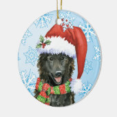 Glücklicher Howlidays Belgier-Schäferhund Keramikornament (Links)