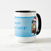 Glücklicher Howlidays PWD Tasse (VorderseiteRechts)