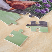 Glücklicher Hühnergarten  Puzzle (Seite)