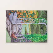 Glücklicher Hühnergarten  Puzzle (Horizontal)