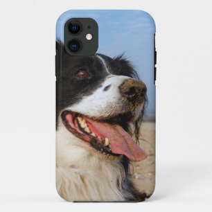 Glücklicher Hund am Strand Case-Mate iPhone Hülle