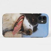 Glücklicher Hund am Strand Case-Mate iPhone Hülle (Rückseite (Horizontal))