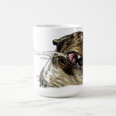 Glücklicher Hund Kaffeetasse (Mittel)
