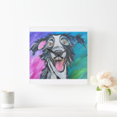 GLÜCKLICHER HUND UHR (Zuhause)