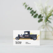 Glücklicher Hund Visitenkarte (Stehend Vorderseite)