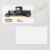 Glücklicher Hund Visitenkarte (Vorne/Hinten)