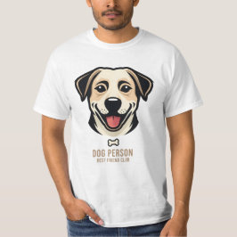 Glücklicher Hundekopf — Best Friend Club T-Shirt