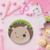 Glücklicher Igel - Waldfreunde Pappteller (Party)