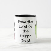 Glücklicher Jack - Hopeys Farben Tasse (Zentrum)