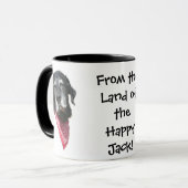 Glücklicher Jack - Hopeys Farben Tasse (Vorderseite Links)