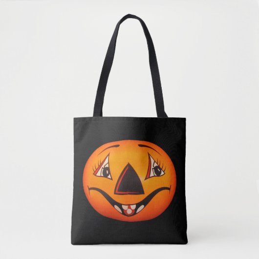 Glücklicher Jack O’ Lantern Halloween Tasche (Vorderseite)