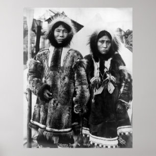 Glücklicher Jack und Ehefrau: 1904 Poster