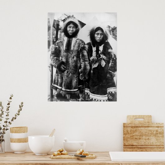 Glücklicher Jack und Ehefrau: 1904 Poster (Küche)