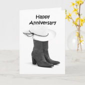 GLÜCKLICHER JAHRESLANDSTYLE KARTE (Gelbe Blume)