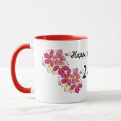 Glücklicher Jahrestag 24. Tasse (Links)