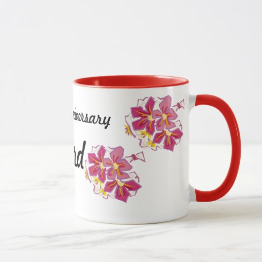 Glücklicher Jahrestag 73. Tasse (Rechts)