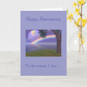 Glücklicher Jahrestag, an die Frau I Liebe Karte (Gelbe Blume)