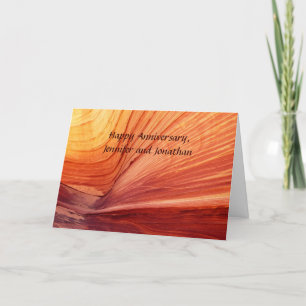 Glücklicher Jahrestag, Apache Wedding Segen Karte