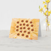 GLÜCKLICHER JAHRESTAG - BlumenLeckerei Karte (Gelbe Blume)