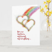 Glücklicher Jahrestag, Ehemann, Homosexuelles, Karte (Gelbe Blume)