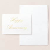 glücklicher Jahrestag Folienkarte (Anzeige)